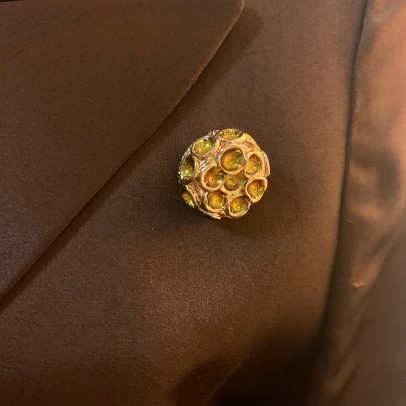 Gorgeous 🤎 Bronze Brown Silky Escada Blazer 36 - Picture 9 of 9